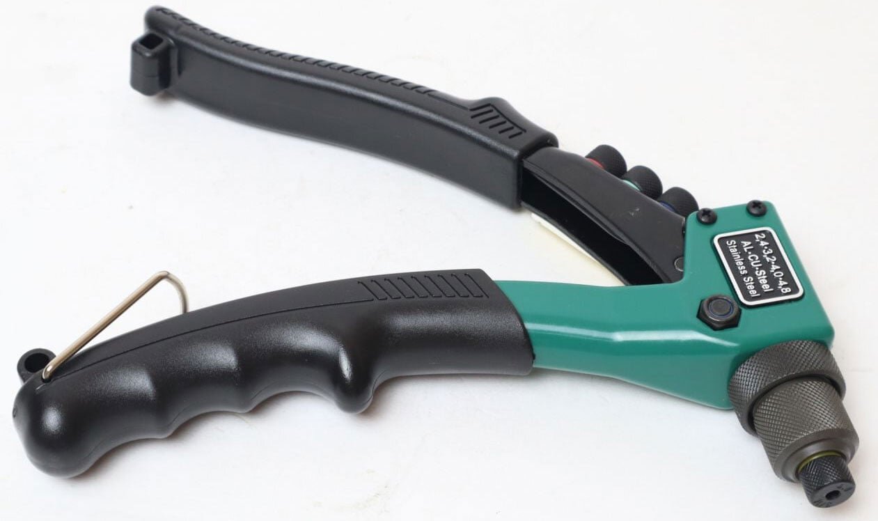 Kìm bấm riveter trợ lực 8 inch/200mm Sata 90501