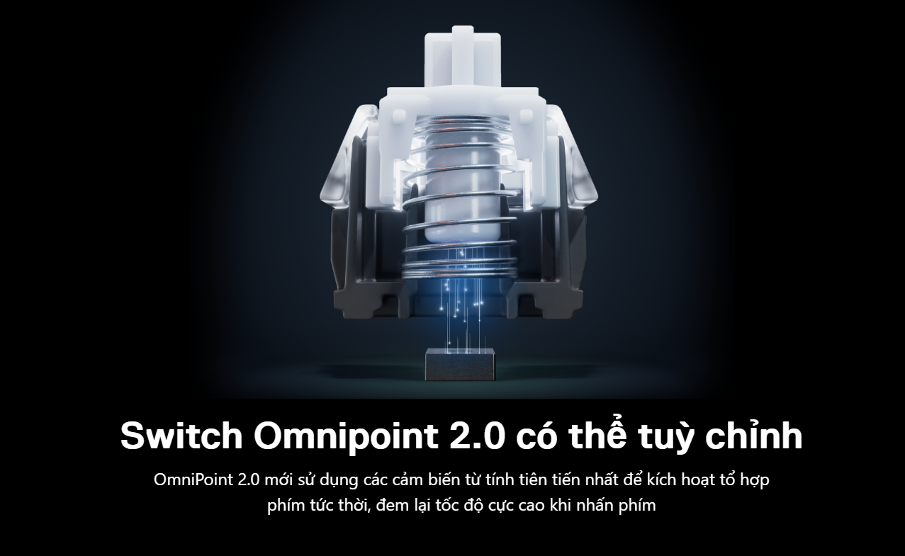 Bàn phím không dây Steelseries Apex Pro Mini WL US 2