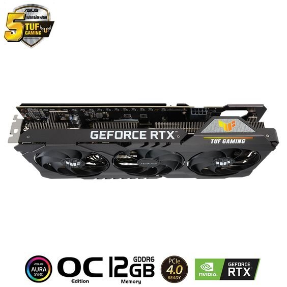 Asus TUF RTX 3060 O12G GAMING - Ảnh 4