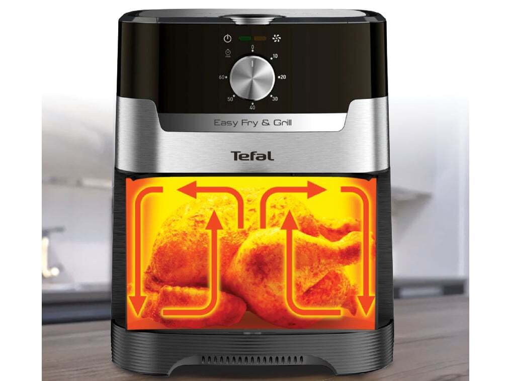 Tefal EY501D15 sử dụng công nghệ làm nóng Extra Crisp Tefal EY501D15 sử dụng công nghệ làm nóng Extra Crisp