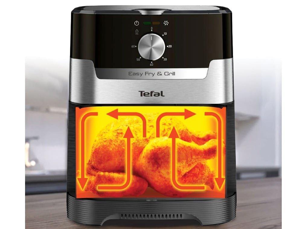 Tefal EY501D15 sử dụng công nghệ làm nóng Extra Crisp
