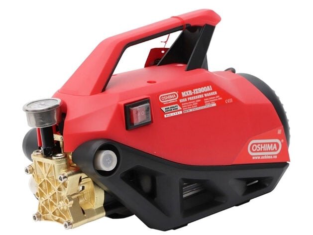 Máy xịt rửa Oshima chỉ nặng 8kg, dễ di chuyển Máy xịt rửa Oshima