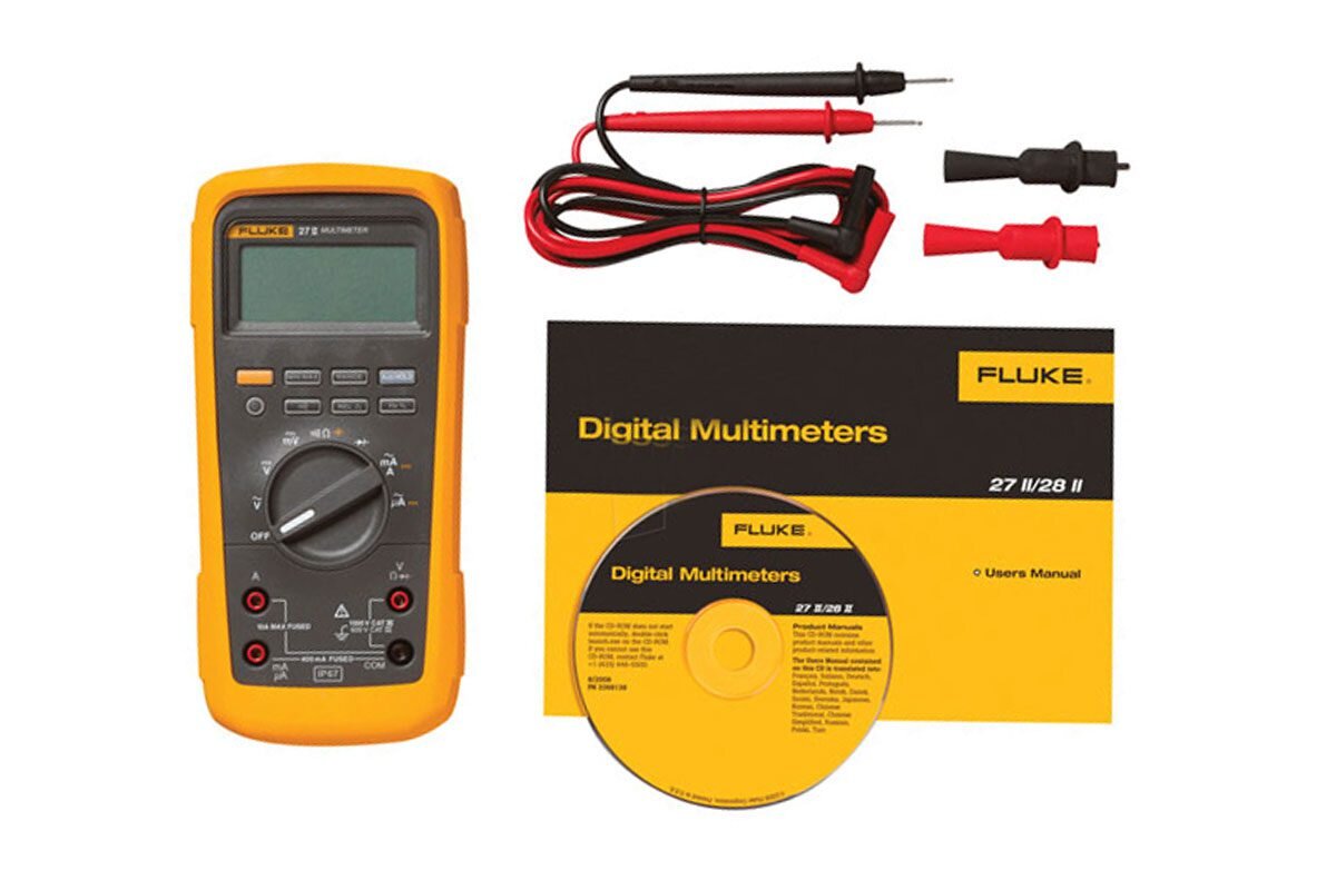 Đồng hồ vạn năng công nghiệp Fluke 27 II True RMS