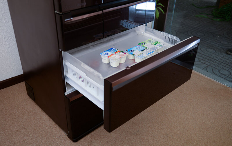 Tủ lạnh 6 cánh Mitsubishi Electric MR-WX71Y-P-V - 694 Lít (màu hồng ánh kim)