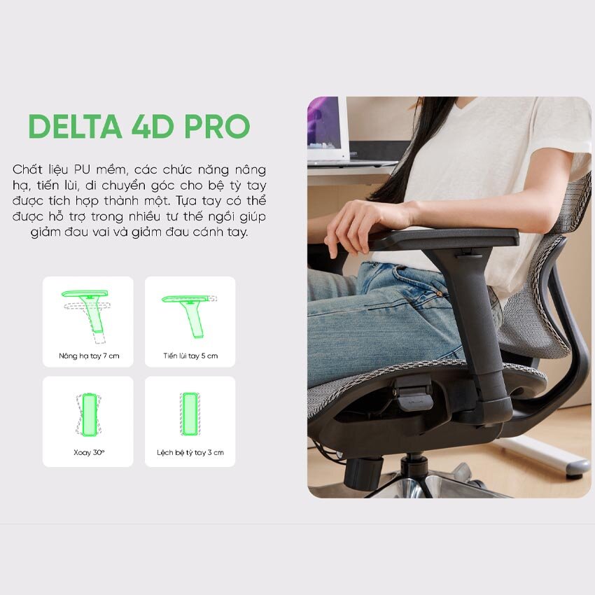 Ghế công thái học Upgen Revolution