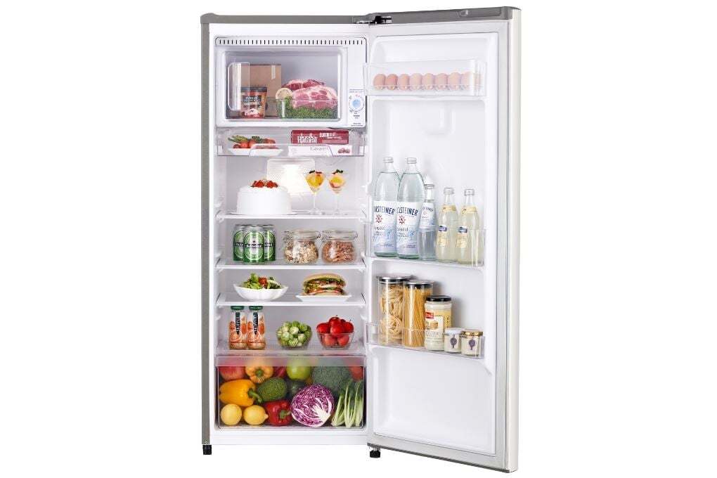 LG LOB16BGM có khay đựng bằng kính cường lực LG LOB16BGM