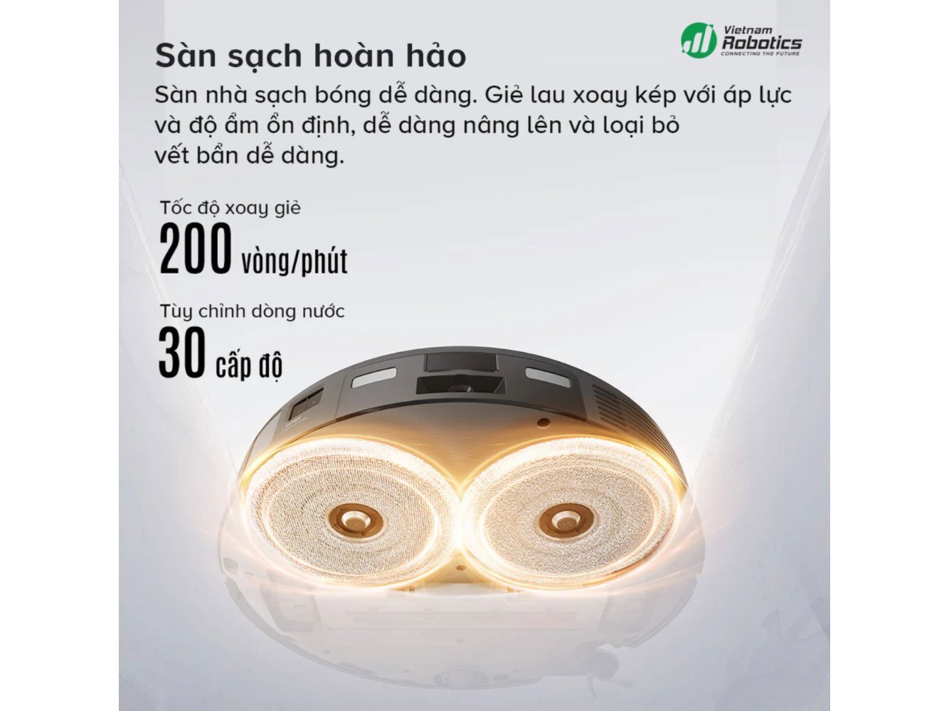 Saros 10R làm sạch sàn hoàn hảo Saros 10R