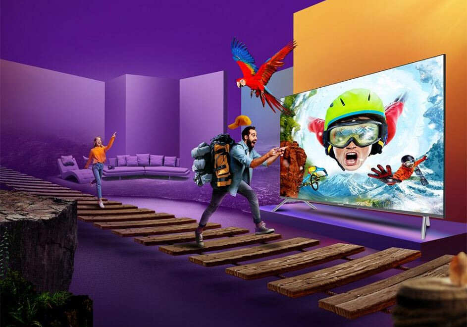 Độ phân giải 4K sắc nét mang đến trải nghiệm giải trí đặc sắc