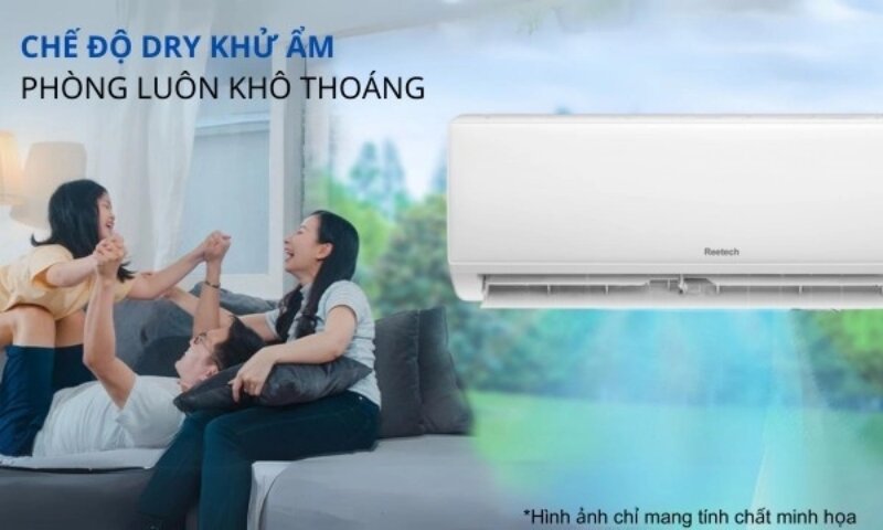 Điều hòa Reetech 12000 BTU 1 chiều RTV/RCV12 gas R-410A