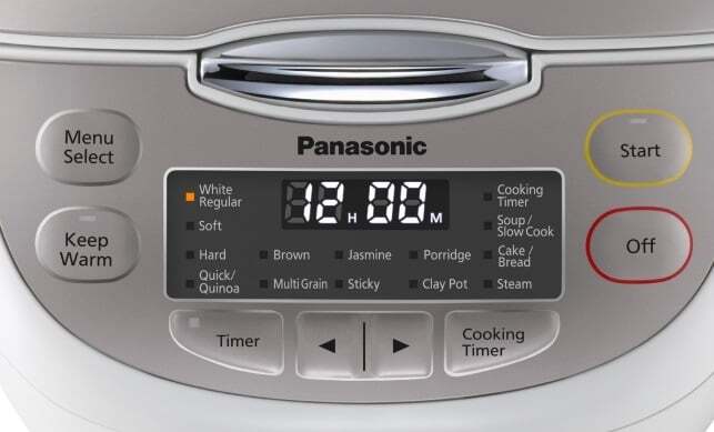 Bảng điều khiển nồi cơm điện tử Panasonic 1.8 lít SR-CP188NRAM Bảng điều khiển nồi cơm điện tử Panasonic 1.8 lít SR-CP188NRAM