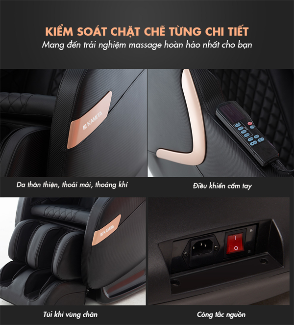 Ghế massage toàn thân Kamita KC-388