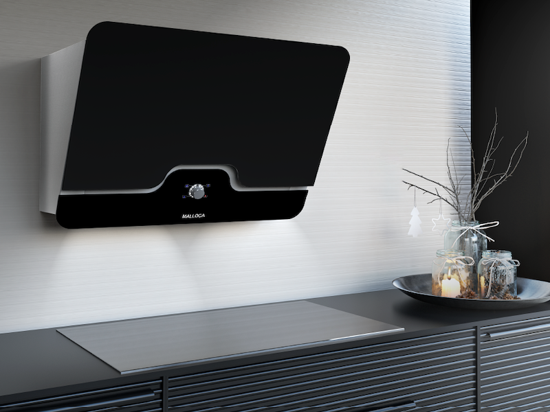 Máy hút mùi áp tường Malloca Drive F-152B cung cấp hai chế độ hút linh hoạt
