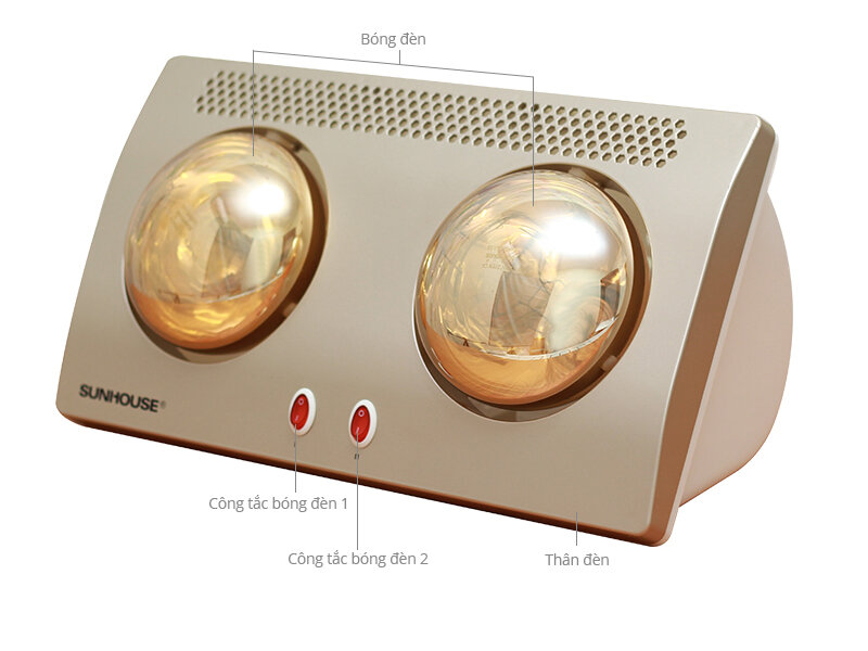 Đèn sưởi Sunhouse SHD3802 Đèn sưởi Sunhouse SHD3802