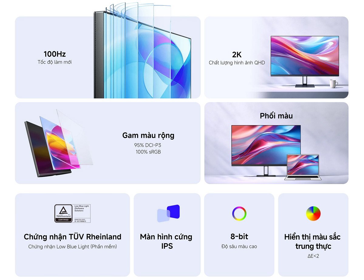 Màn hình máy tính Xiaomi 2K A27Qi IPS