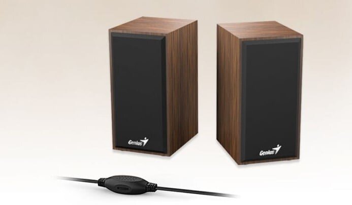 Loa có 2.0 kênh với công suất tổng 6W