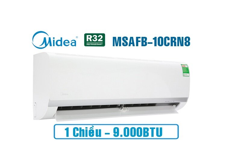 Điều hòa Midea 9000 BTU 1 chiều MSAFII-10CRN8 thiết kế