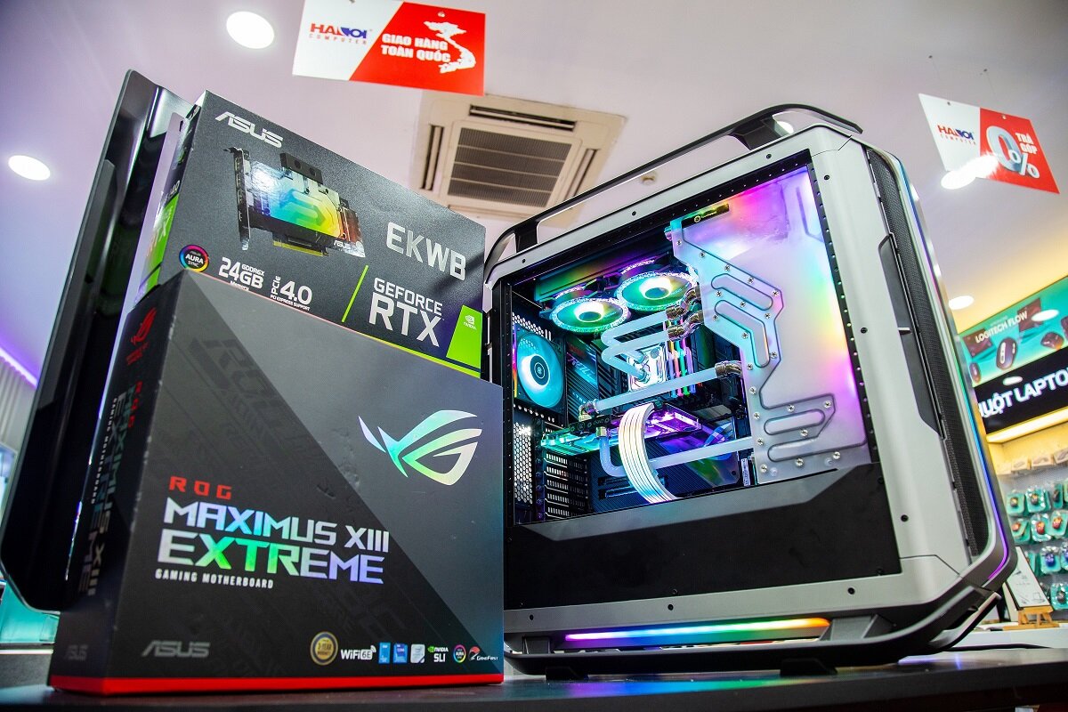 Tổng thể bộ tản nhiệt nước Custom