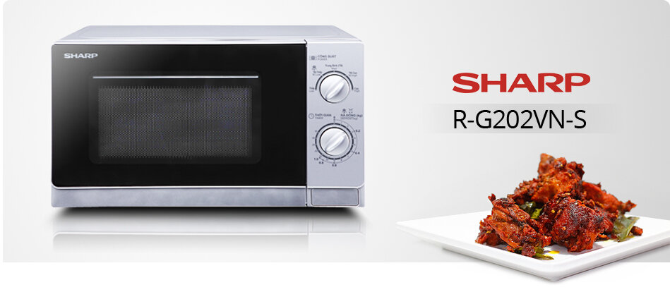 Lò vi sóng Sharp R-202VN-S (20 lít)