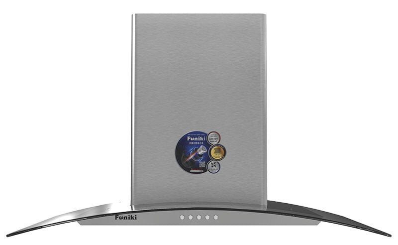 Máy hút mùi kính cong Funiki HKH9658 Máy hút mùi kính cong Funiki HKH9658