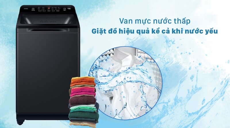 Máy giặt Aqua 9,8 kg AQW-FR98GT.BK công nghệ hiện đại