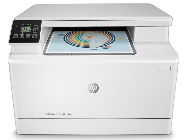Máy in HP color laser MFP M182N có bản in đẹp, chất lượng