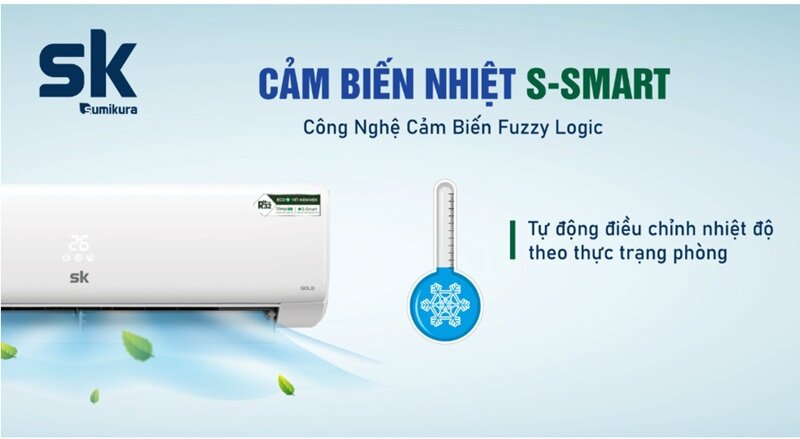 Điều hòa Sumikura Inverter 28000 BTU 2 chiều APS/APO-H280 GOLD gas R-32 