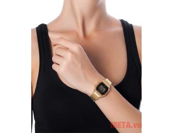 Đồng hồ nữ Casio LA680WGA-1DF
