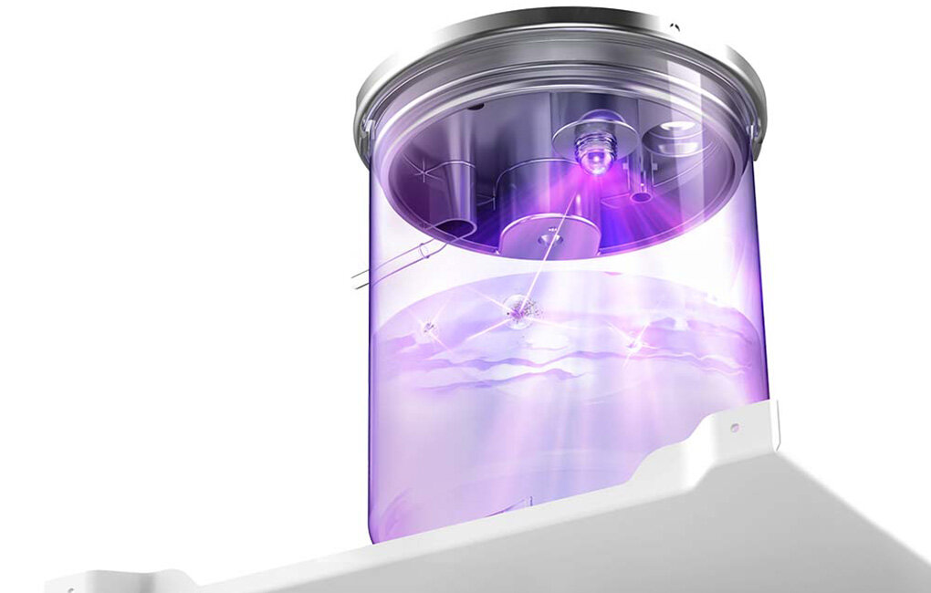 Đèn UV tích hợp trong máy lọc nước Toshiba TWP-W1630SVN(W)