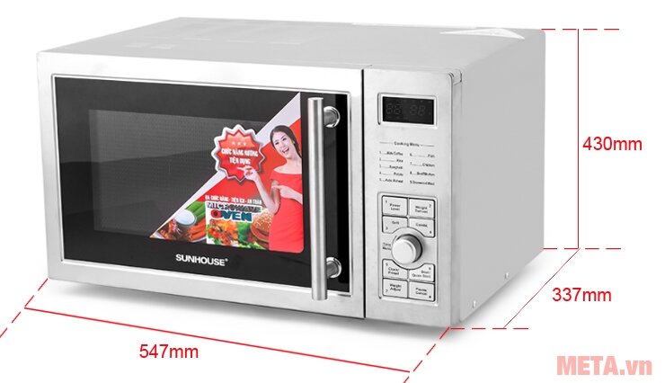 Lò vi sóng Sunhouse SHD4825 - 25 lít
