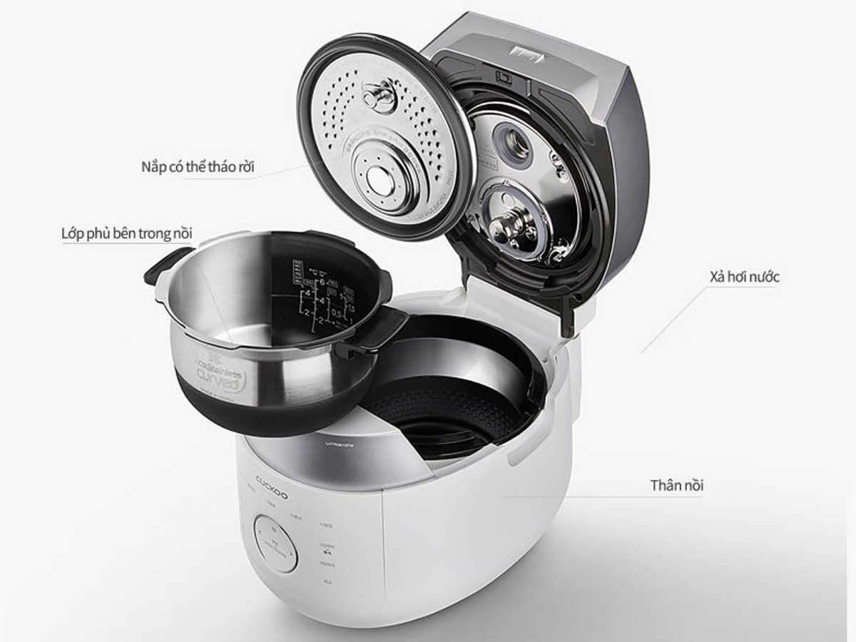 Nồi cơm điện Cuckoo CRP-LHTR0610FB 1.08L