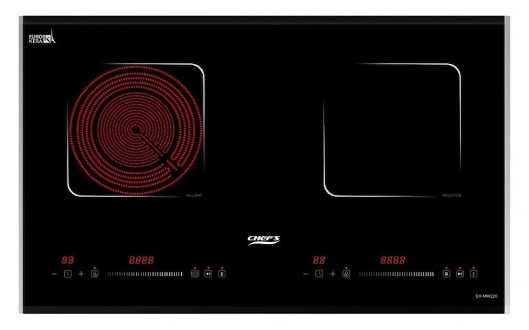 Bếp từ hồng ngoại âm 2 vùng nấu Chefs EH-MIX220