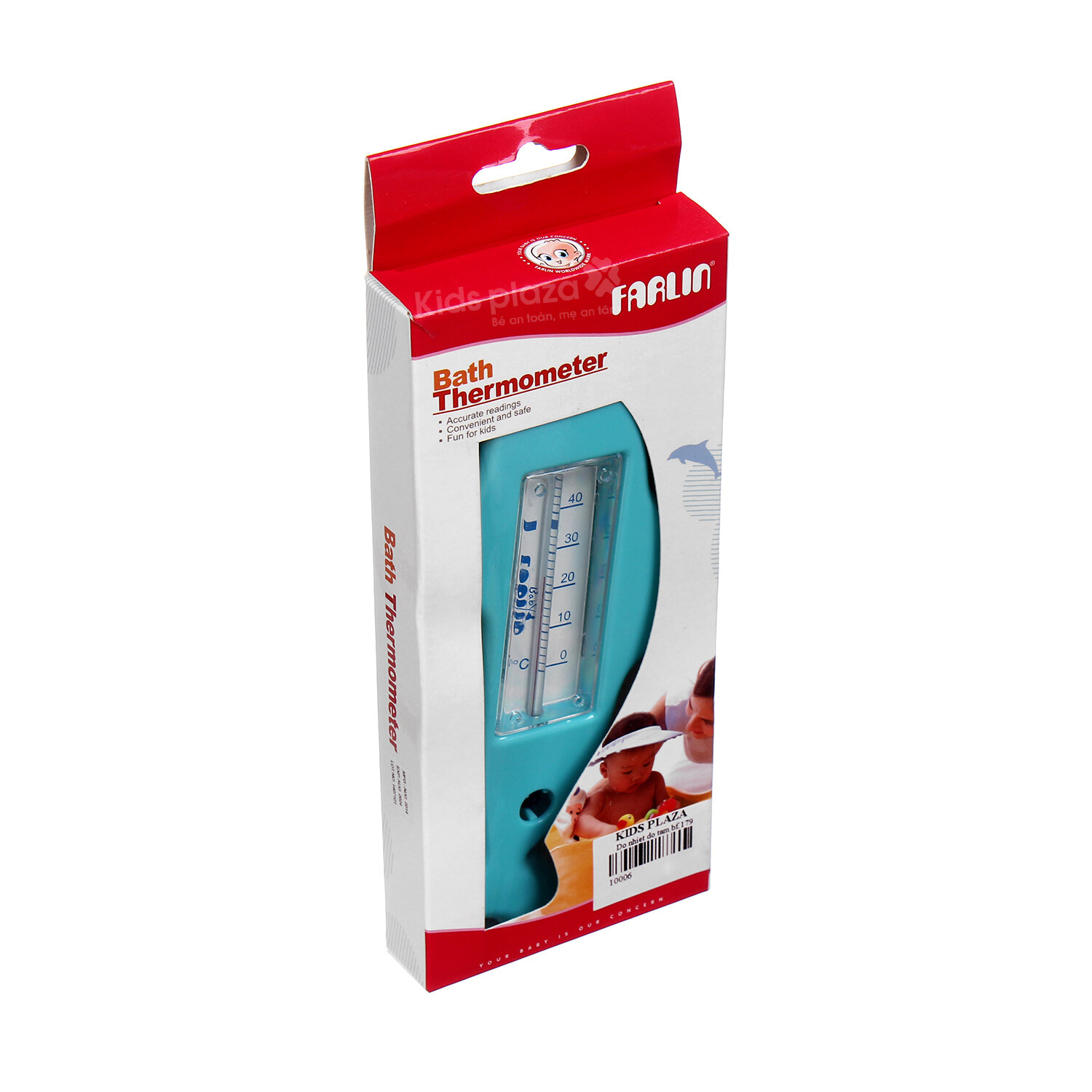 Cá đo nhiệt độ nước tắm Farlin BF-179A  Cá đo nhiệt độ nước tắm Farlin BF-179A