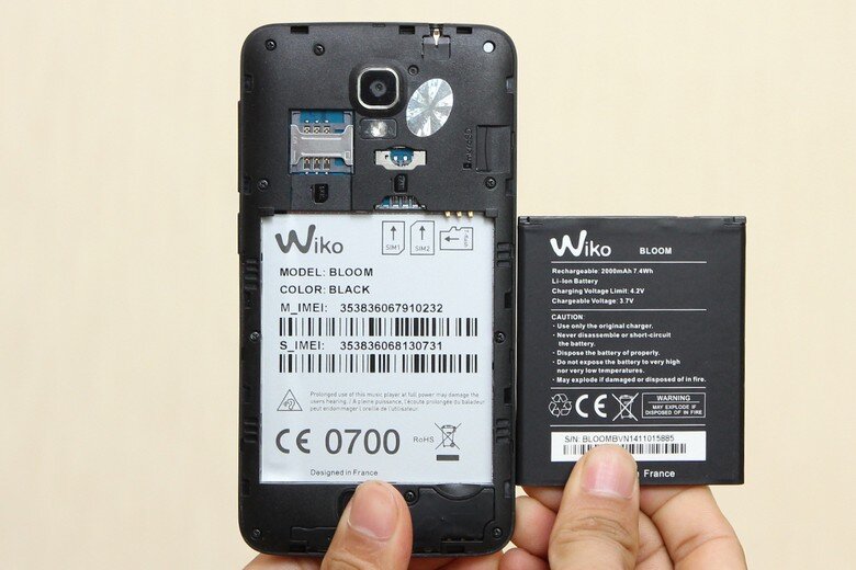 Điện thoại Wiko Bloom Điện thoại Wiko Bloom