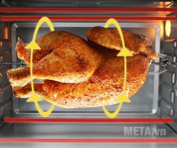 Lò nướng điện Sharp EO-B38RCV-BK 38 lít