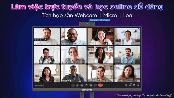 Máy tính All In One SingPC M24Ei51282-W