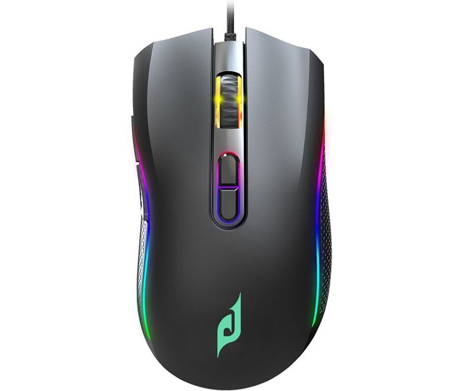 Chuột Edra EM624 đen (USB)