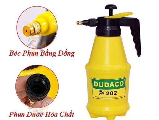 Bình phun được hóa chất với lượng nhỏ Bình xịt nước phun sương Dudaco