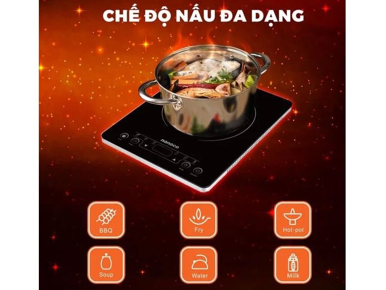 Bếp từ đơn Nanoco NICS647