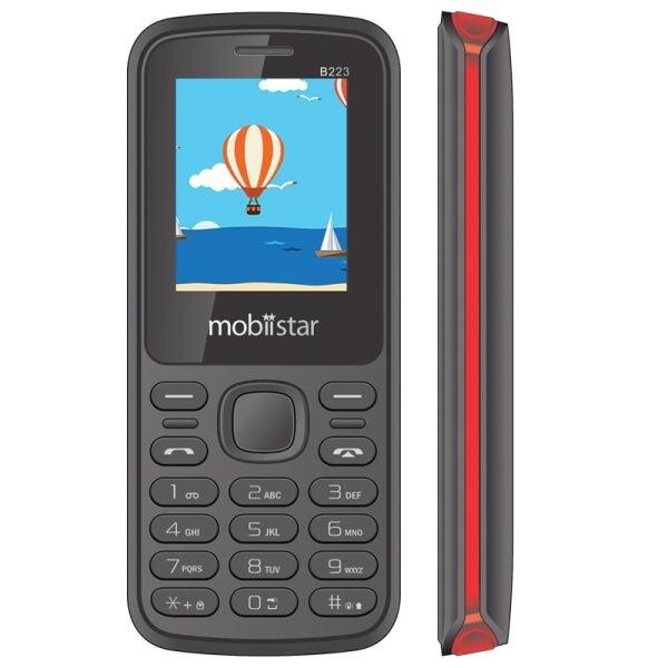 Điện thoại Mobiistar B223 Black - Grey