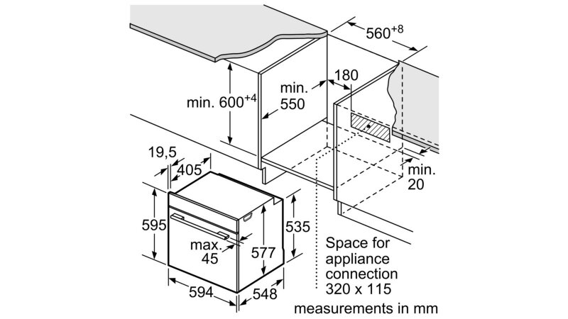 Lò nướng Bosch HNG6764S1A