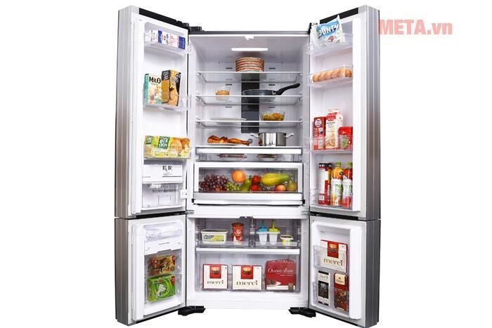 Tủ lạnh Hitachi Inverter R-WB730PGV6X 587 lít