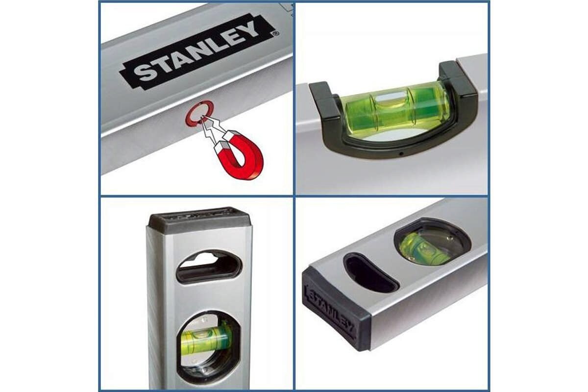 Thước thủy hộp 120cm có từ Stanley STHT1-43117