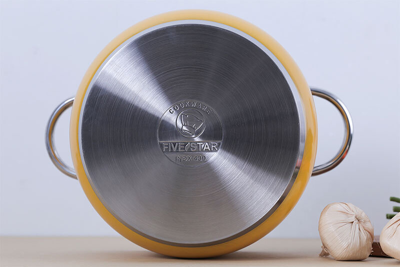Nồi inox 3 đáy 24 cm Fivestar N24-3DM Nồi inox 3 đáy 24 cm Fivestar N24-3DM