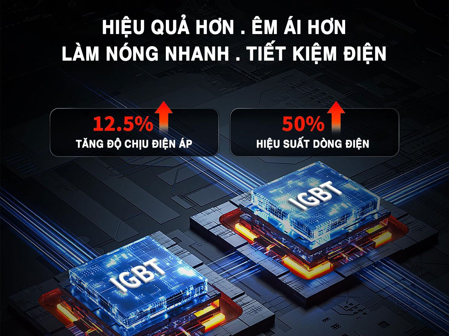 Bếp từ Richborn tiết kiệm điện Bếp từ Richborn