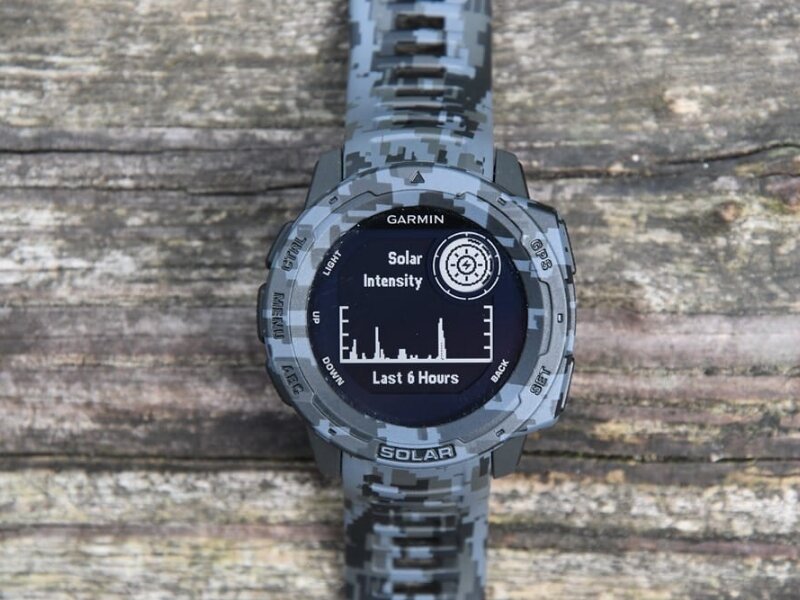 Đồng hồ thông minh Garmin Instinct Solar pin năng lượng mặt trời
