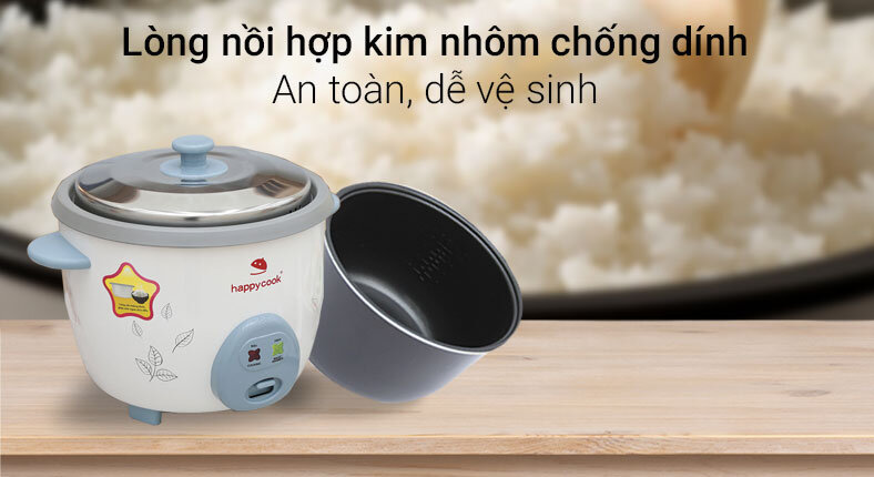 Nồi cơm điện Happycook 1.8 lít HCD-180