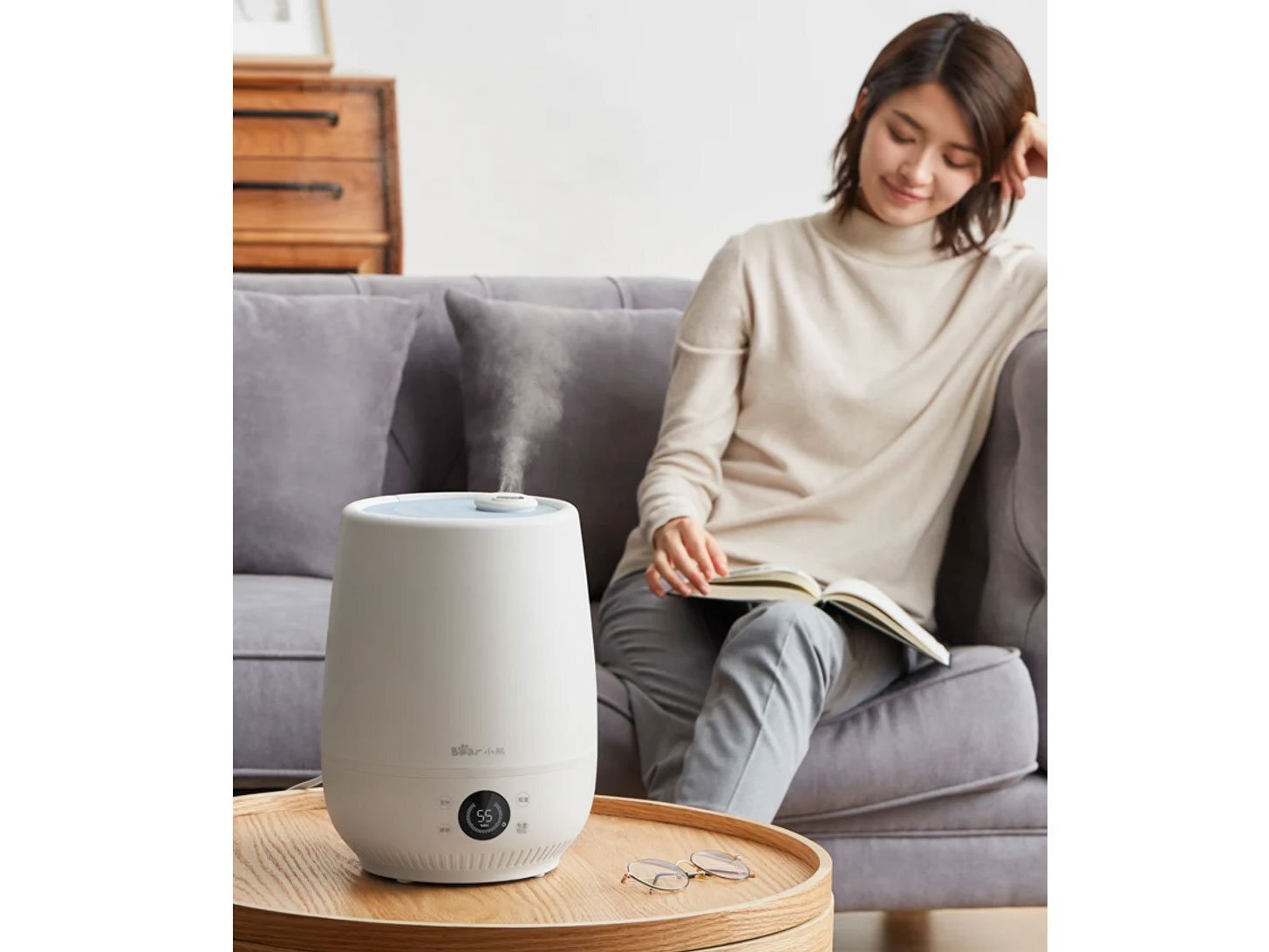 Máy phun sương tạo ẩm Bear JSQ-C50Q1 Máy phun sương tạo ẩm Bear JSQ-C50Q1