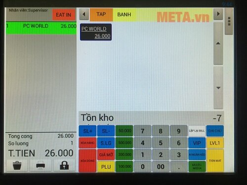 Máy tính tiền cảm ứng Topcash Pos QT-66