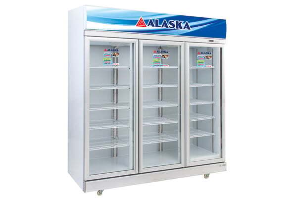 Tủ mát 3 cánh Alaska 1500 lít LC-1500C3 Tủ mát 3 cánh Alaska 1500 lít LC-1500C3