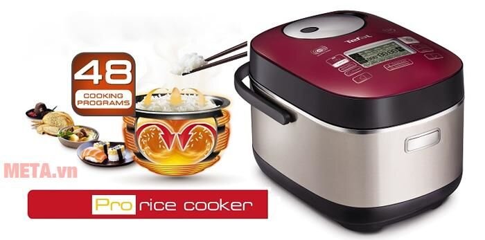 Nồi cơm điện cao tần Tefal RK805565 1.8 lít